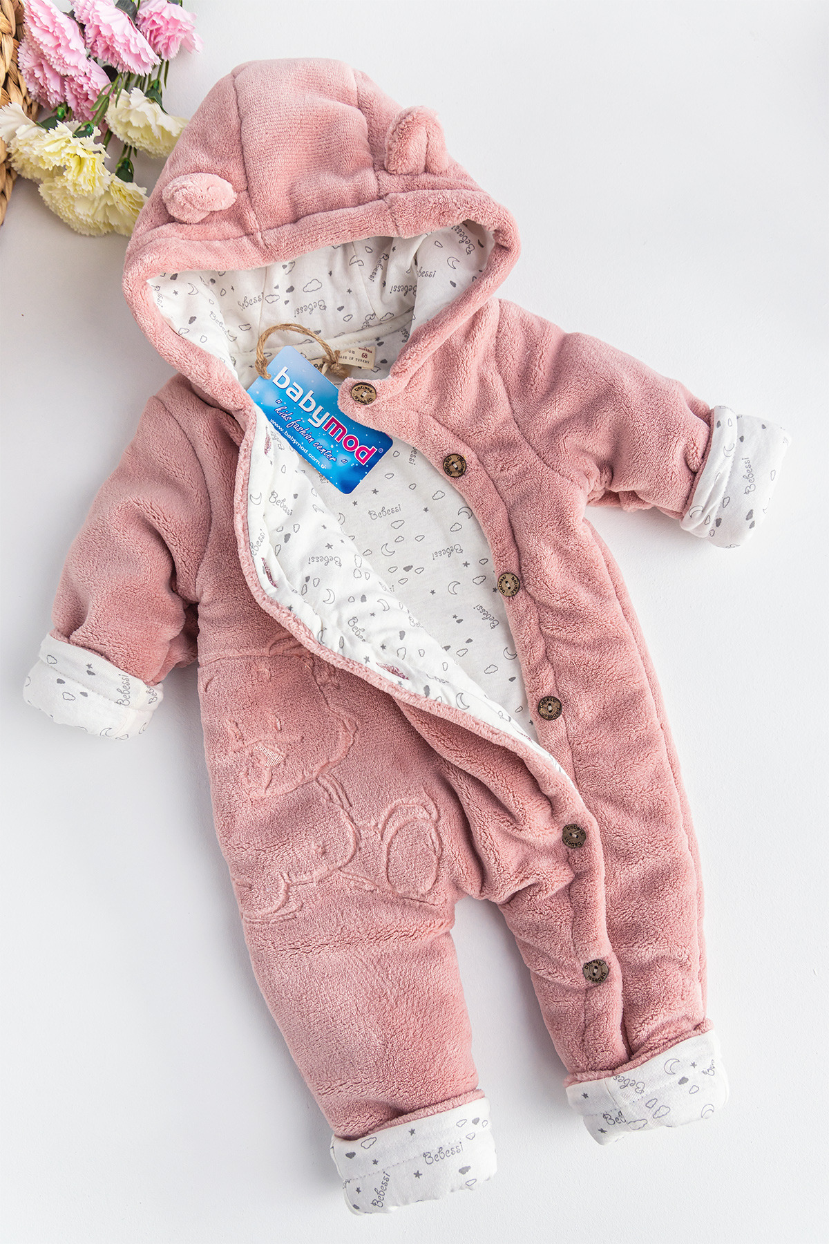 Babymod kız bebek tulum