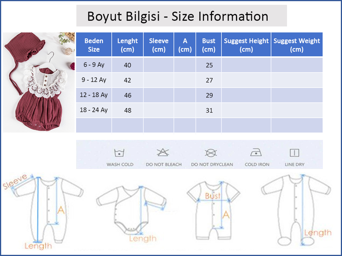 Babymod kız bebek tulum