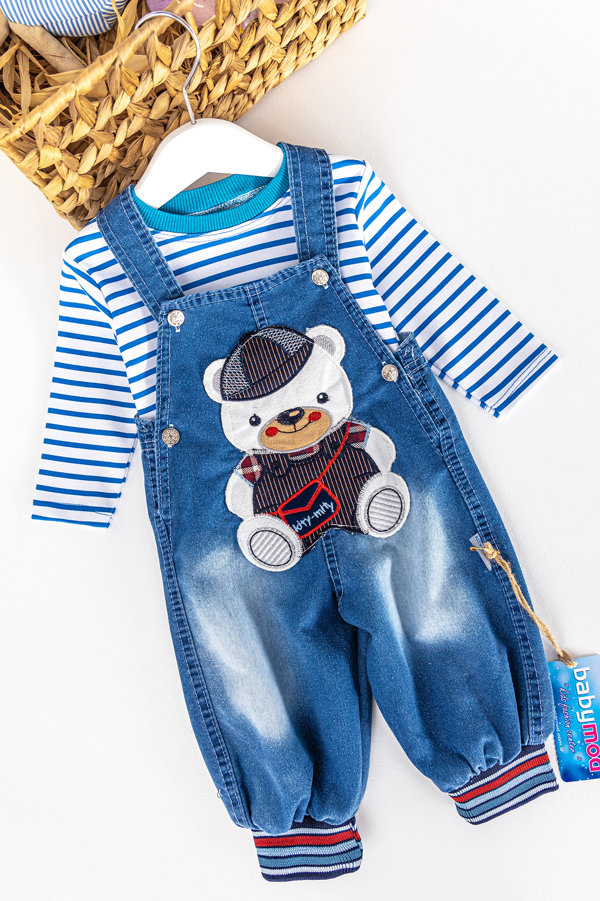 Babymod erkek bebek salopet
