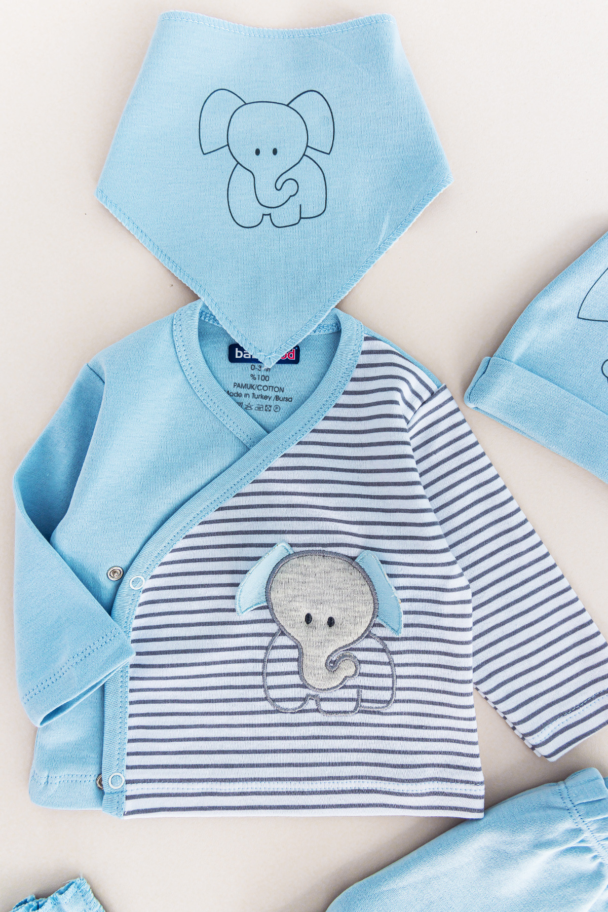 Babymod erkek bebek takım hastane çıkışı