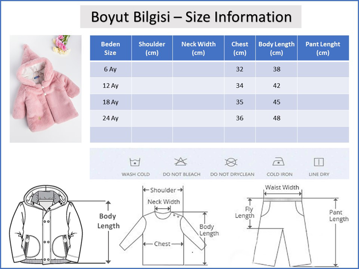 Babymod kız bebek mont