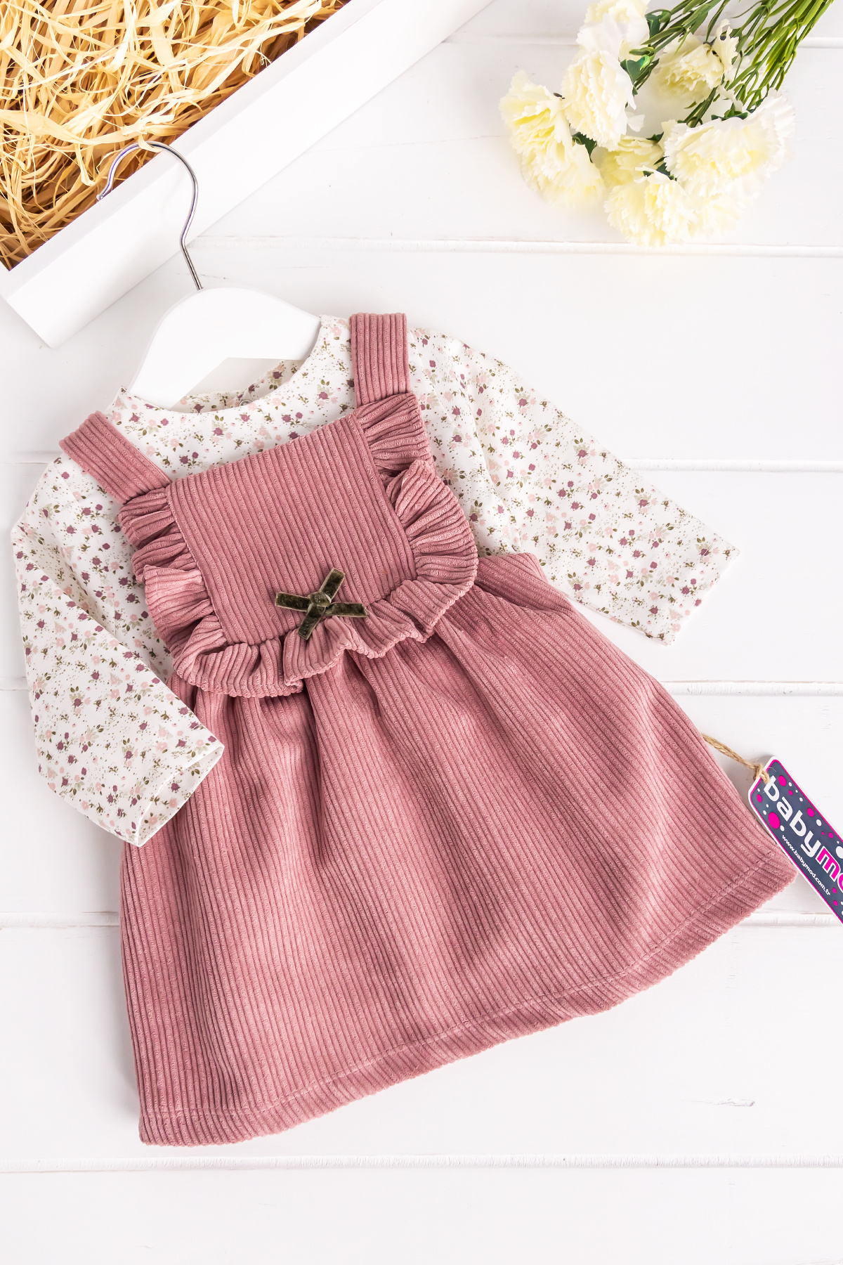 Babymod bebek salopet elbise