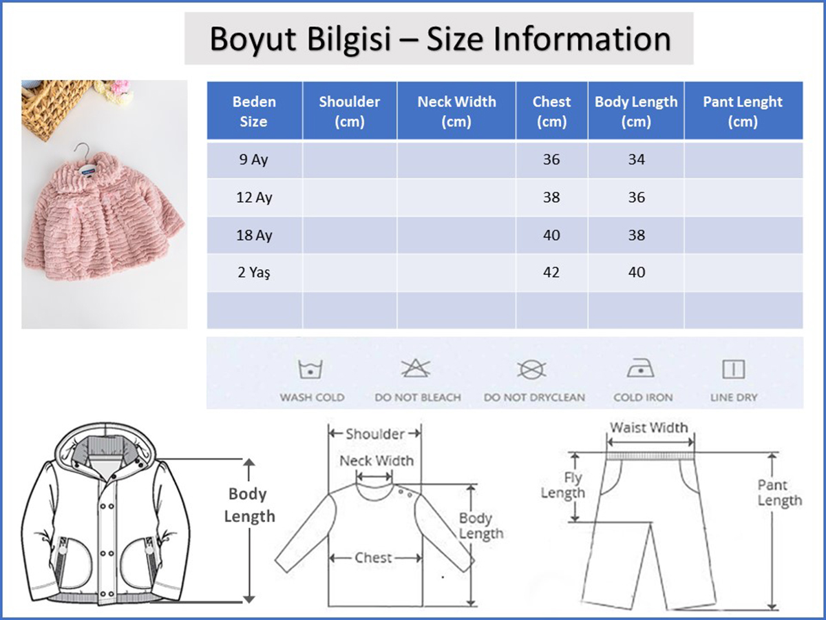 Babymod kız bebek mont