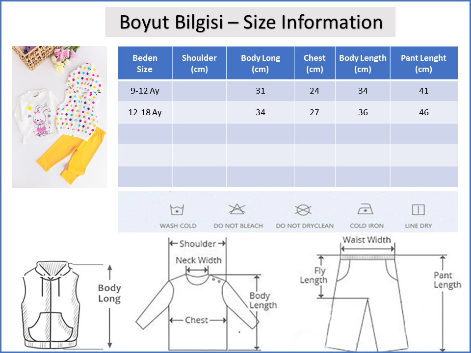 Babymod kız bebek takım