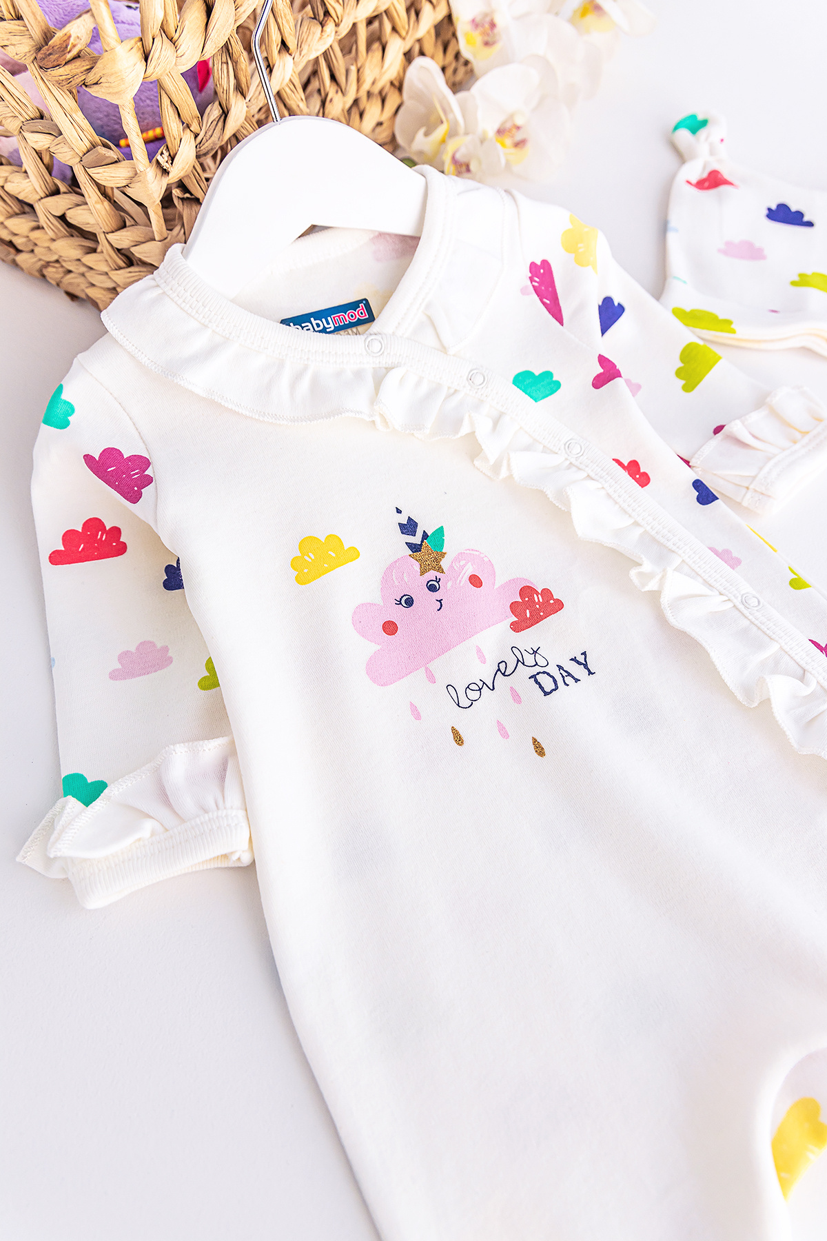 Babymod kız bebek tulum