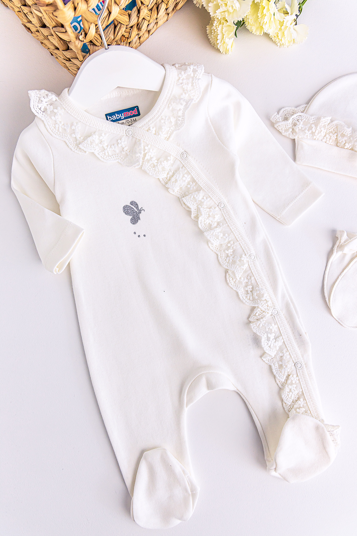 Babymod kız bebek tulum