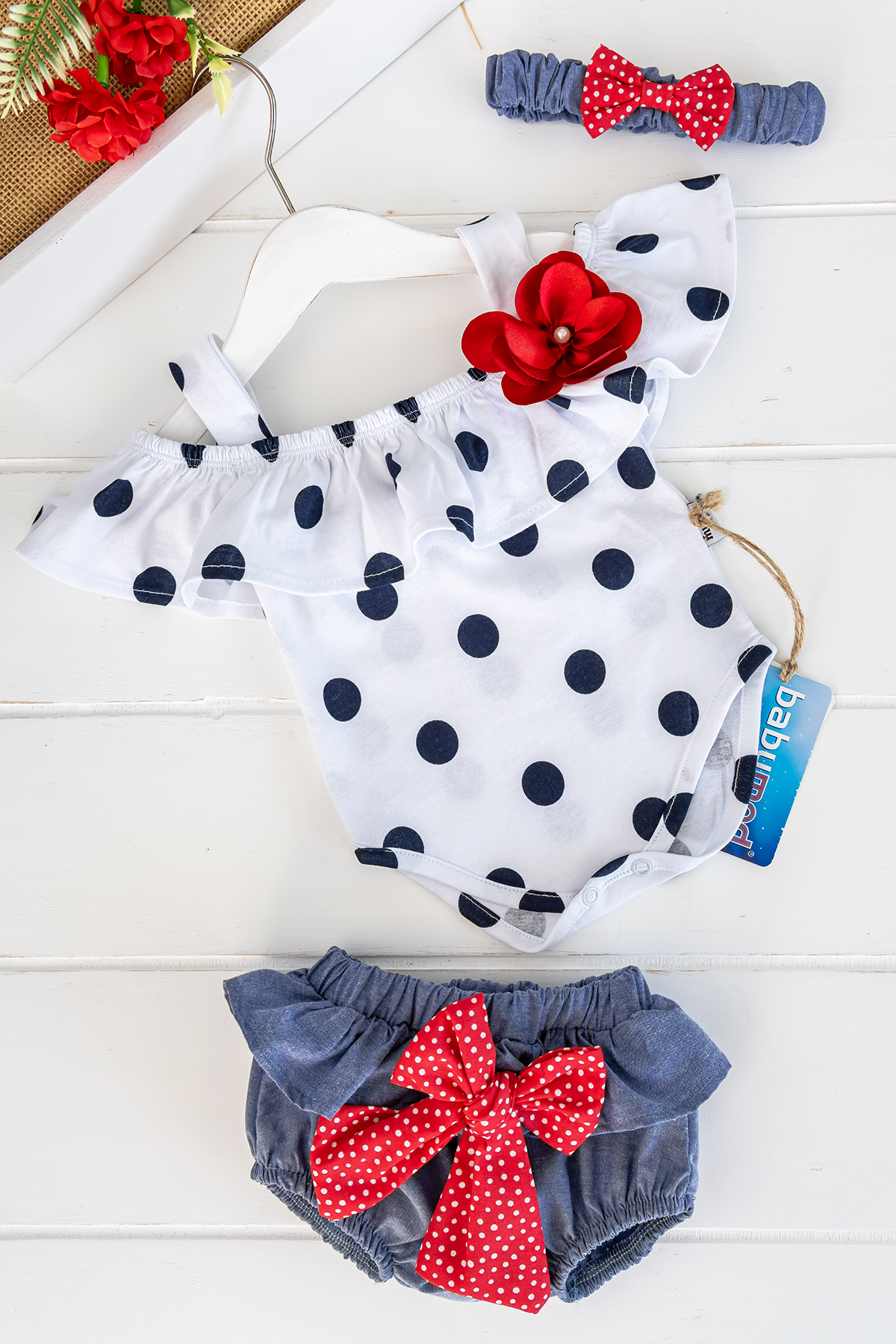 Babymod kız bebek tulum