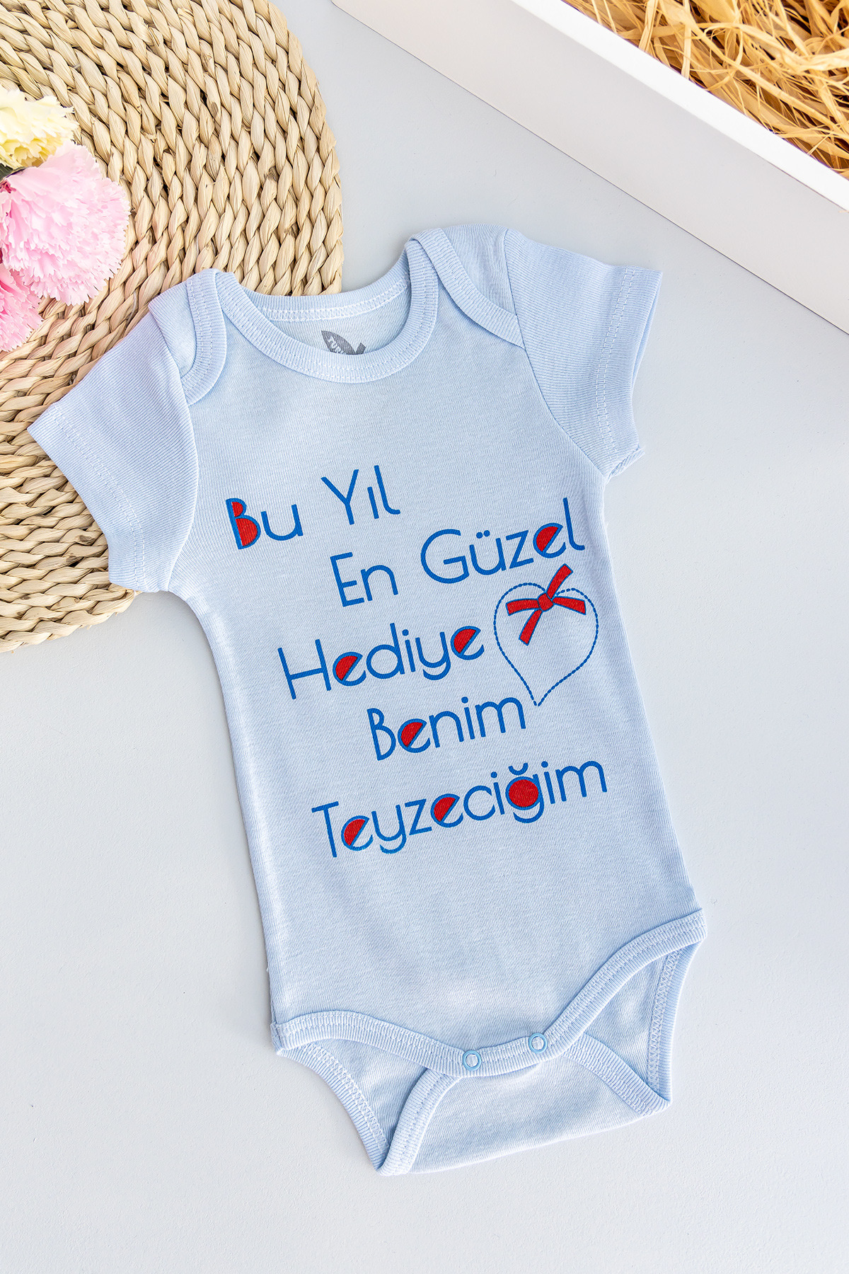 Babymod erkek bebek çıt çıtlı body