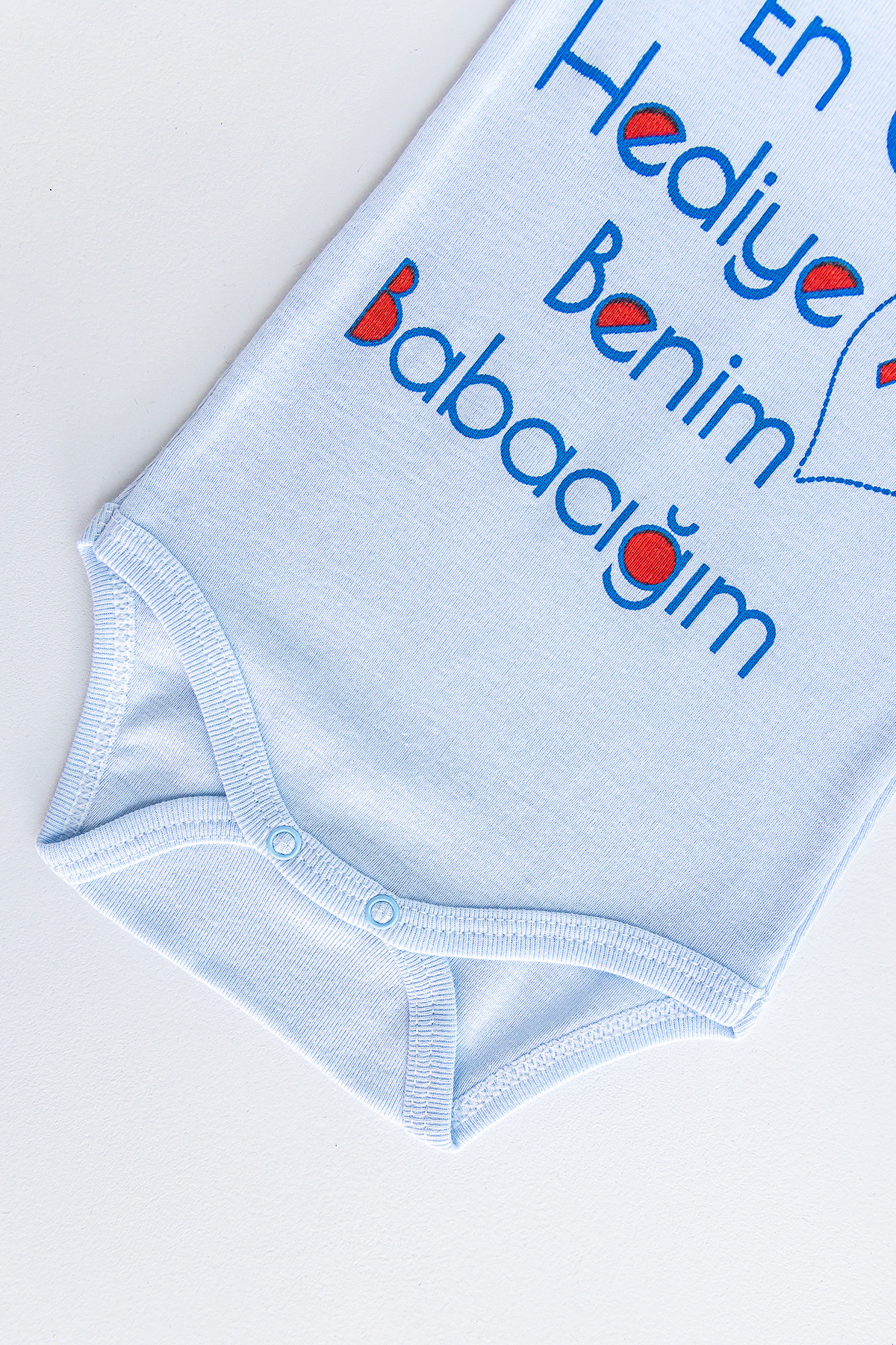 Babymod erkek bebek çıt çıtlı body