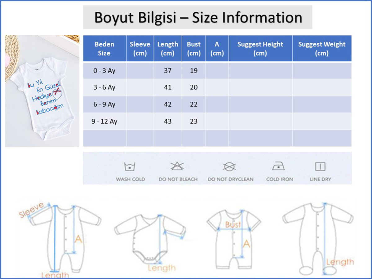 Babymod bebek çıt çıtlı body
