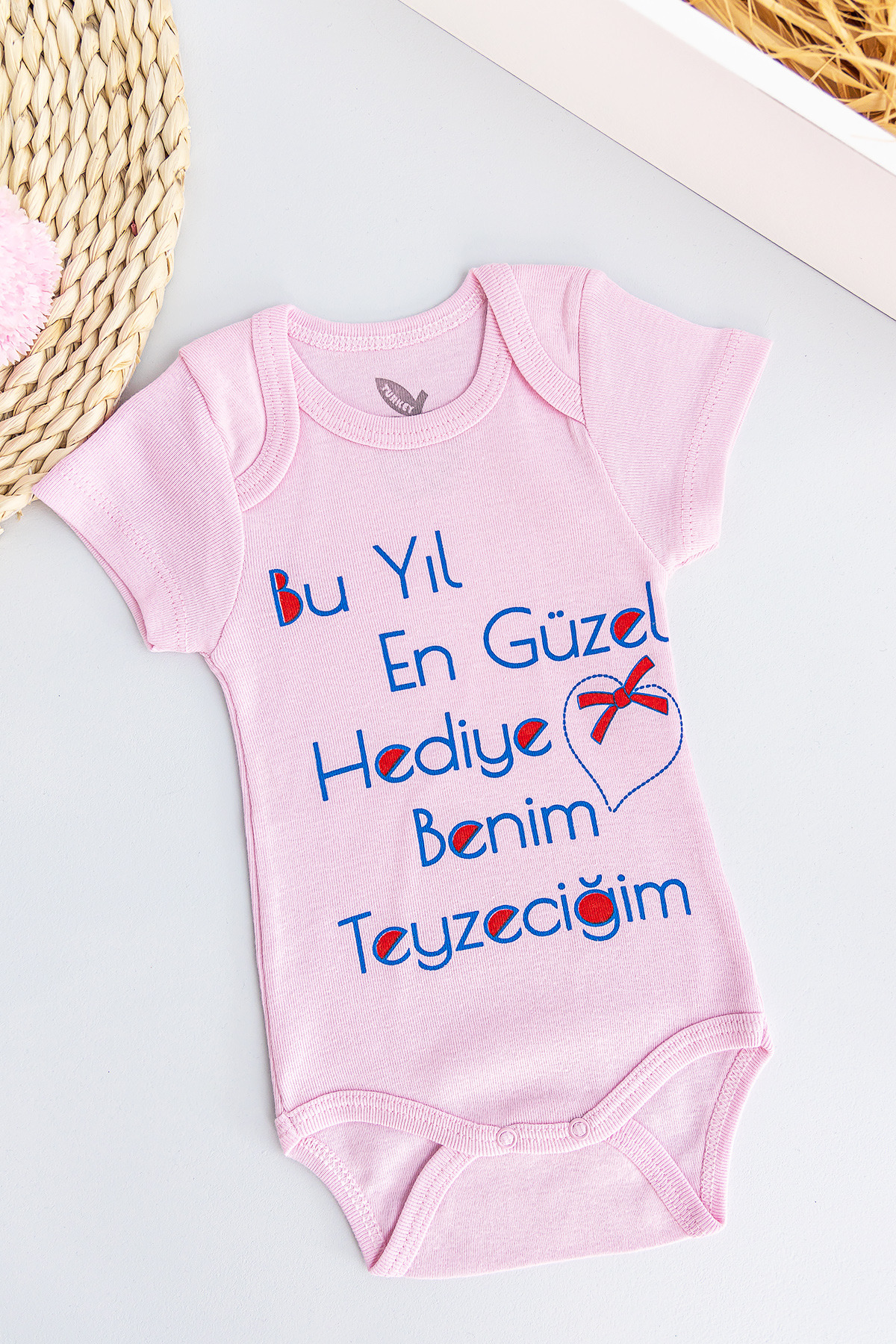 Babymod kız bebek çıt çıtlı body