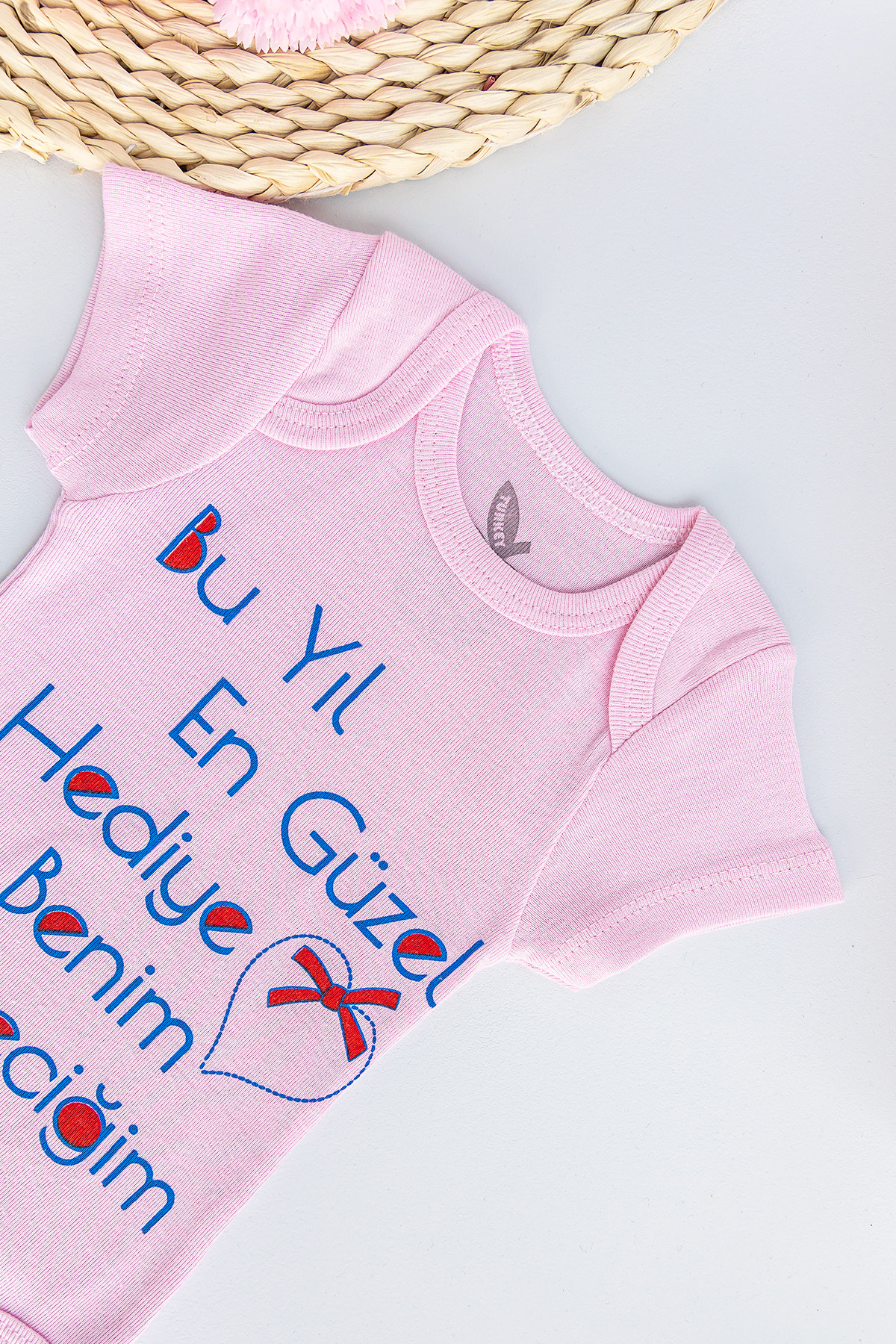Babymod kız bebek çıt çıtlı body
