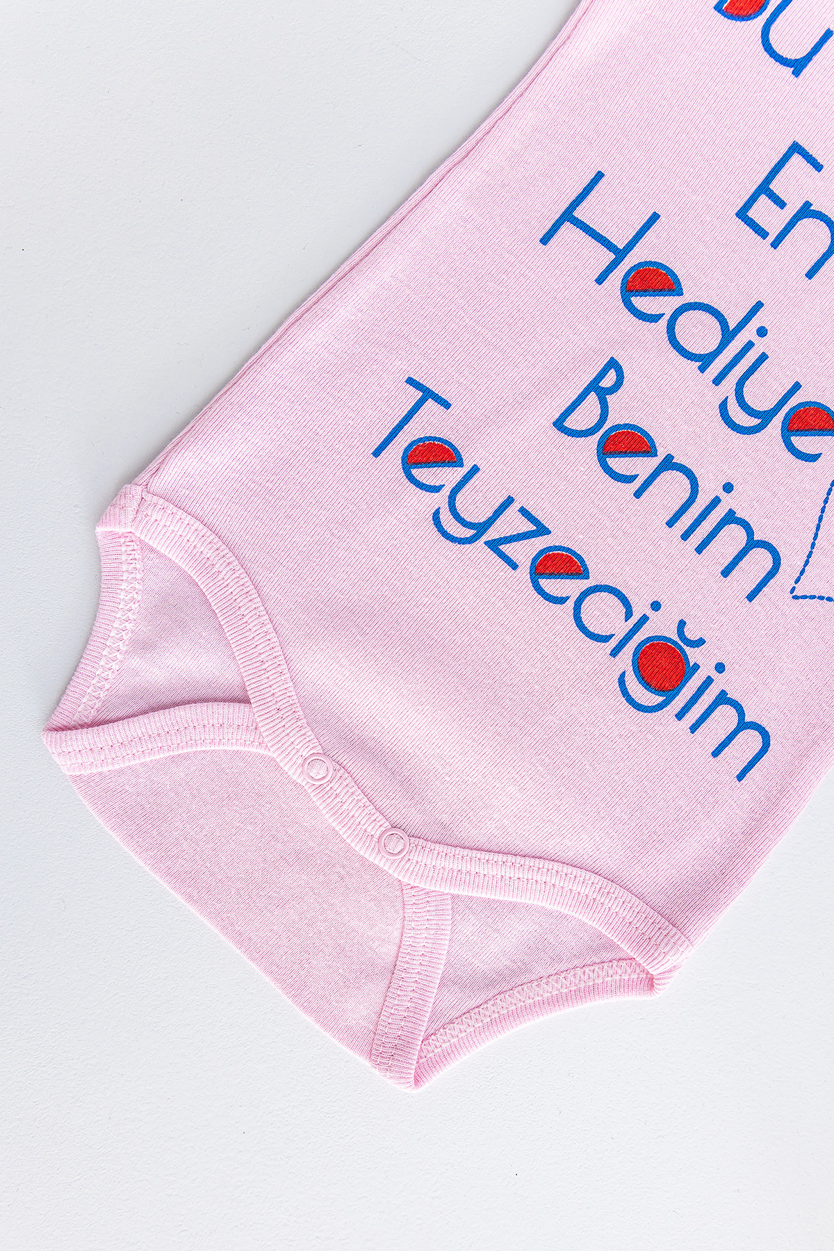 Babymod kız bebek çıt çıtlı body