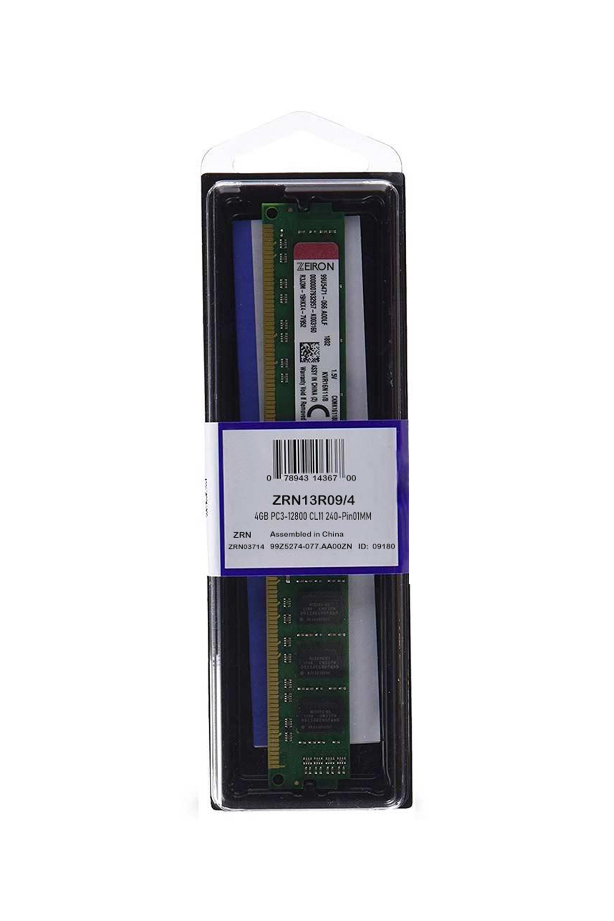 Zeiron ZRN16R11/4 4GB DDR3 1333Mhz Masaüstü Ram Bellek