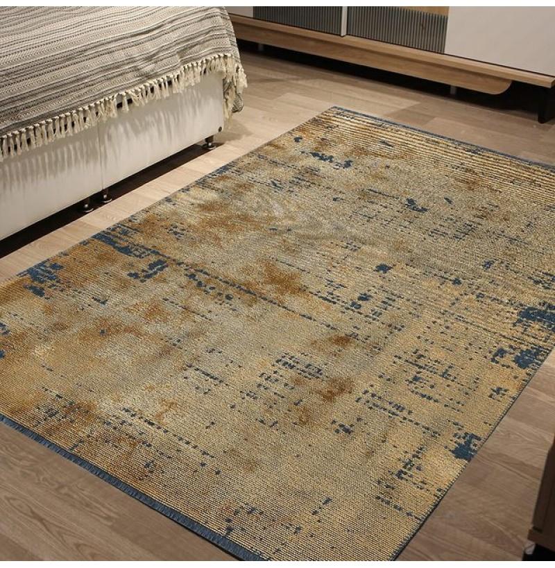 louis casa bamboo 3040 hardal dekoratif hali kilim ev yasam urunleri deponuz