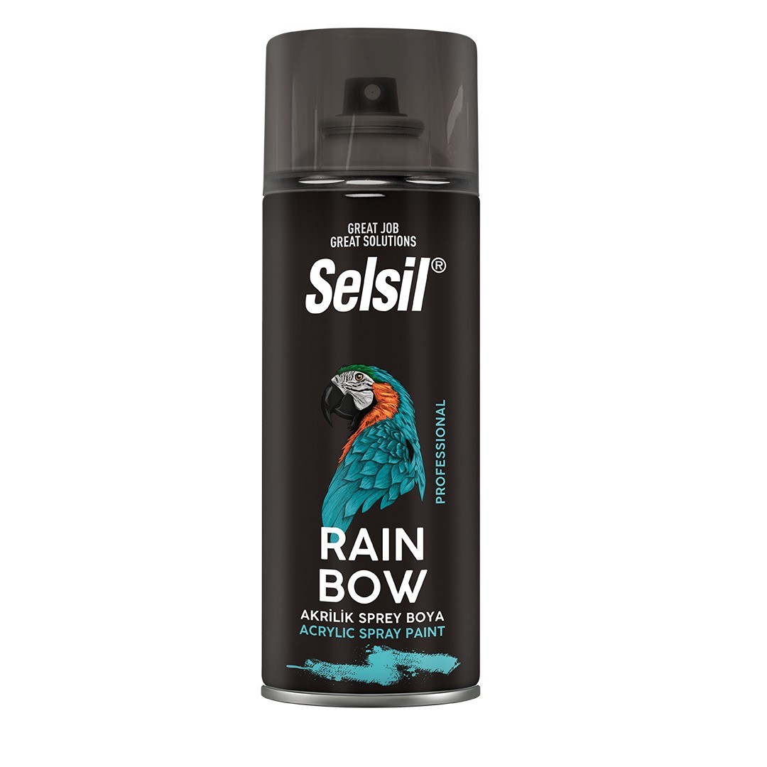 Selsil Akrilik Sprey Vernik 400 ml Şeffaf Hızlı Kuruyan İç ve Dış Mekan Metal Ahşap Plastik