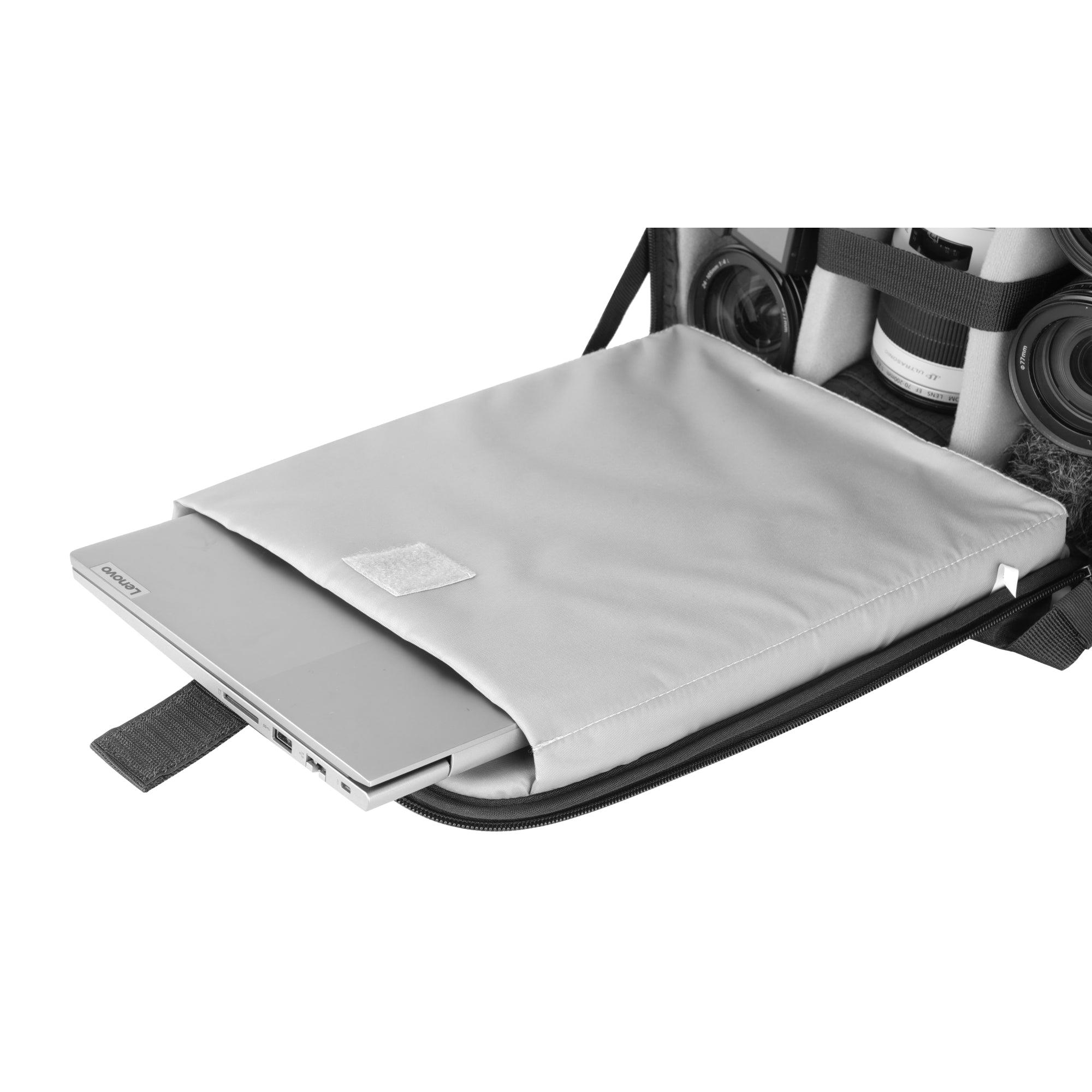 Vanguard Vesta Aspire 45 NV iç bölme düzeni ve laptop alanı