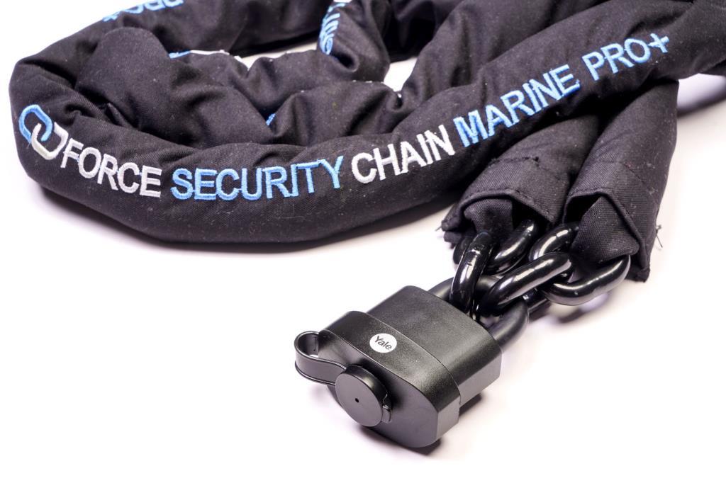 Force Chain Marine Pro+ 8mm X 150cm Güvenlik Zinciri + Kilit