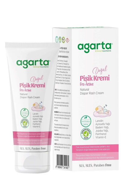 Agarta Doğal Pişik Kremi 100ml 
