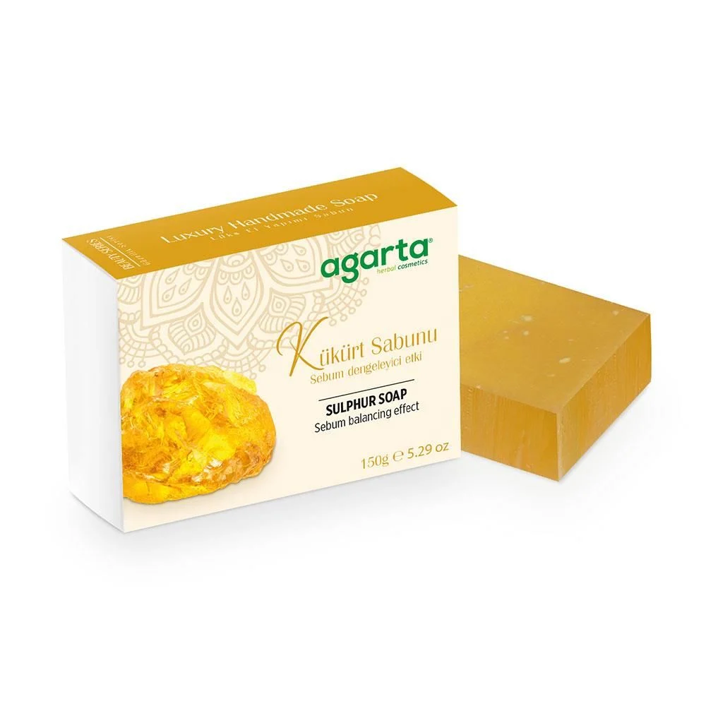 Agarta El Yapımı Güzellik Sabunu 150 Gr Kükürt