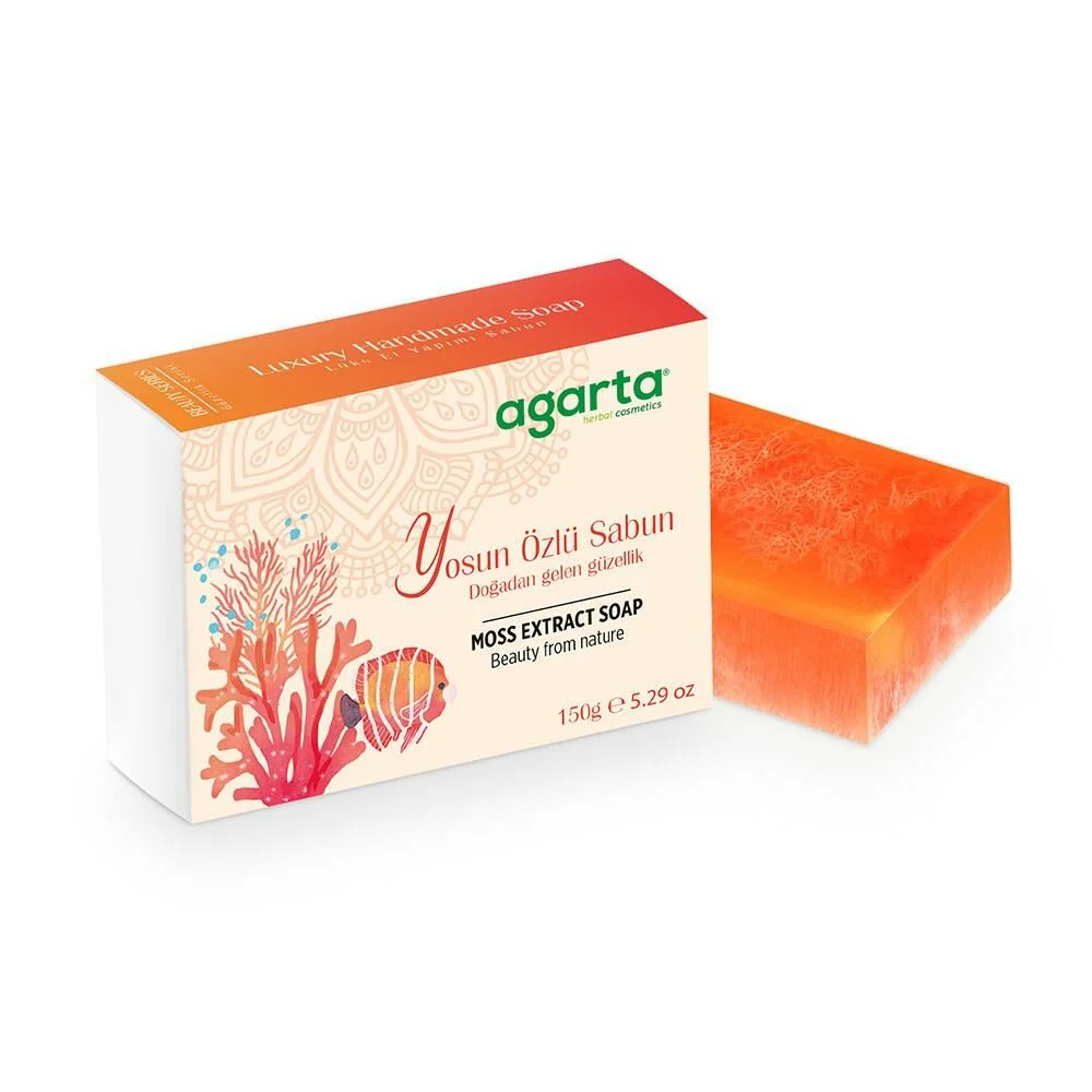 Agarta El Yapımı Güzellik Sabunu 150 Gr Yosun Özlü