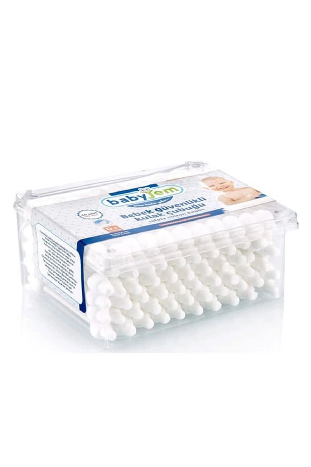 BabyJem Bebek Kulak Çubuğu 60 Adet 