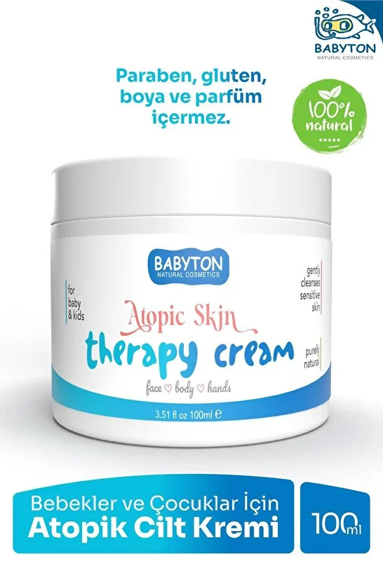 Babyton Atopik Cilt Hassas Vücut Kremi 100ml 