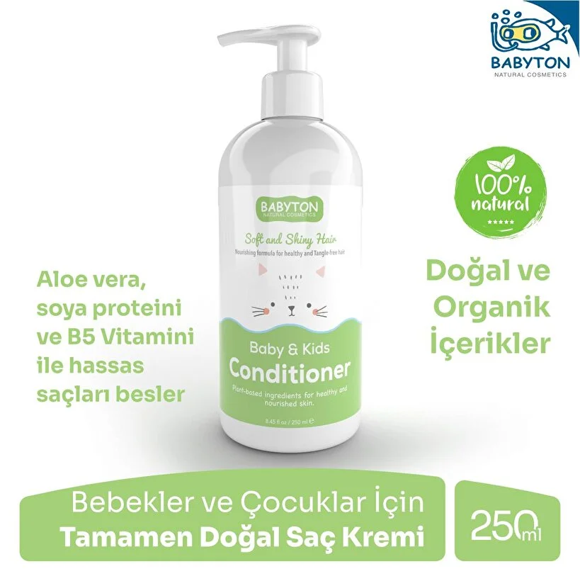 Babyton Bebek ve Çocuk Saç Kremi 250ml 