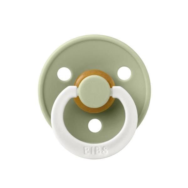 Bibs Colour Kauçuk Emzik 6-18 Ay Sage Glow