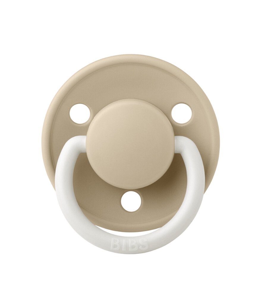 Bibs De Lux Kauçuk Emzik 0-6 Ay Vanilla Glow