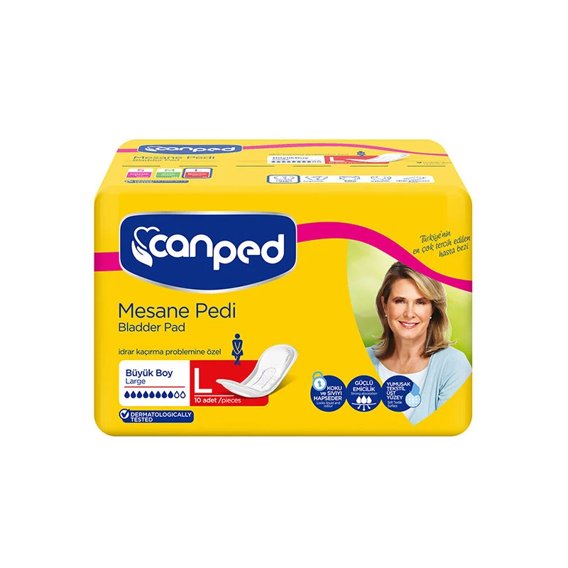 Canped Mesane Pedi Büyük Boy 10lu 