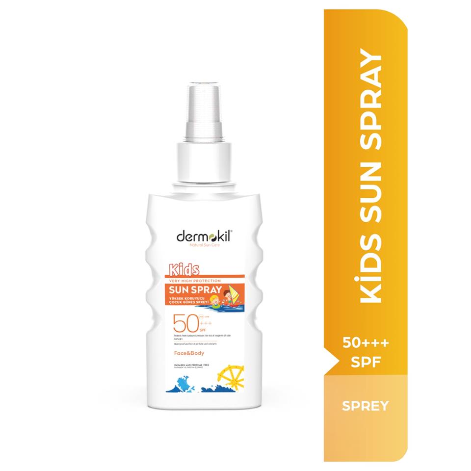 Dermokil Kids Yüksek Koruyucu Çocuk Güneş Spreyi 50 SPF 200ml 