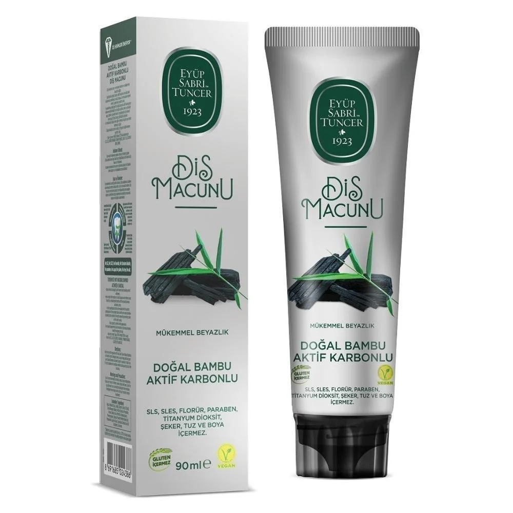 Eyüp Sabri Tuncer Doğal Bambu Karbonlu Diş Macunu 90gr 