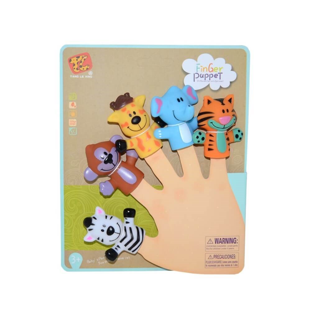 Finger Puppet Hayvan Figürlü Parmak Kuklası 