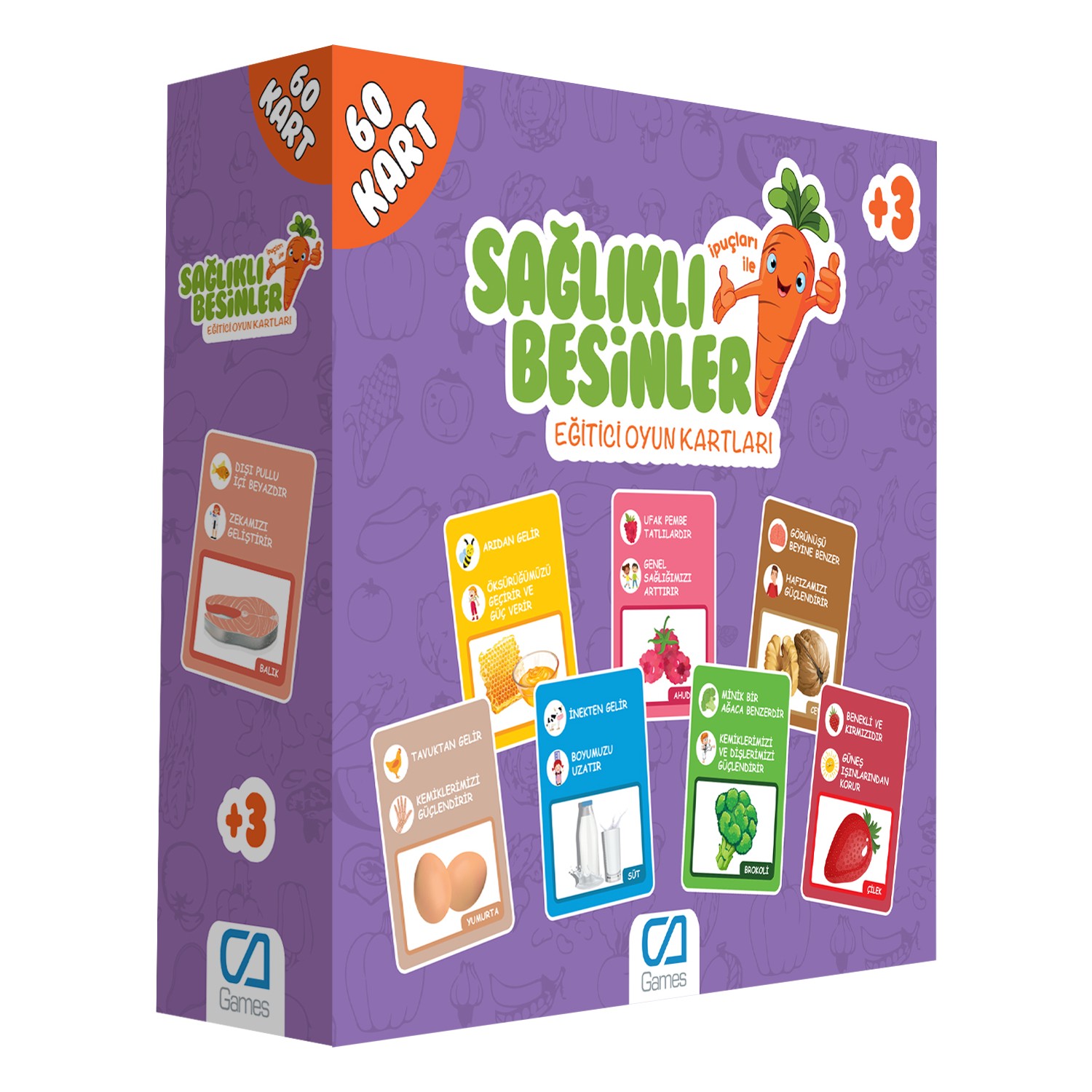 Games Sağlıklı Besinler 60 Kart 5106 