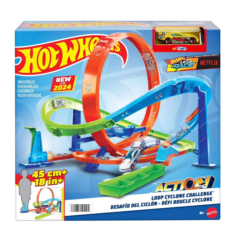 Hot Wheels Bumerang Çemberli Yarış Pisti HTK16 