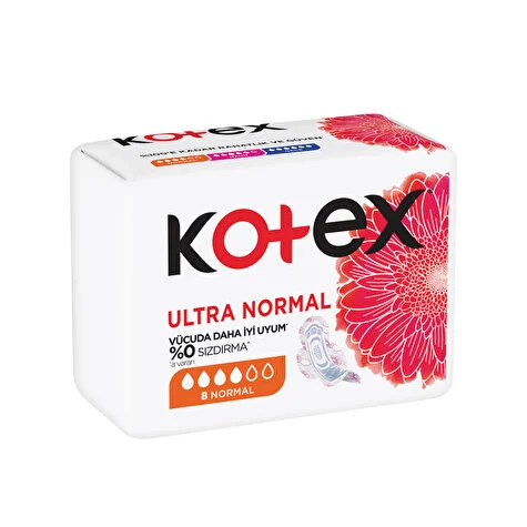 Kotex Ultra Single Normal Ped 8 Adet 