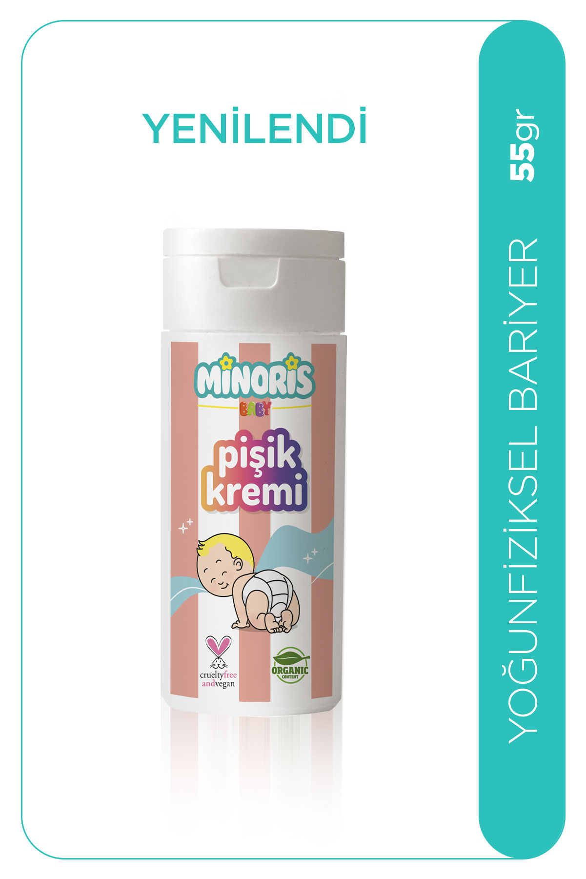 Minoris Baby Pişik Kremi 55 Gr 
