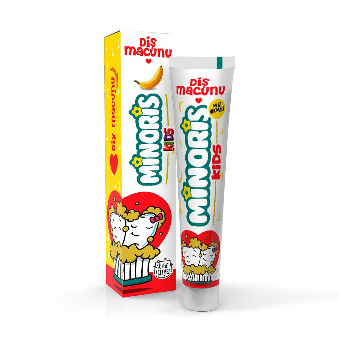 Minoris Kids Organik Diş Macunu 75ml 