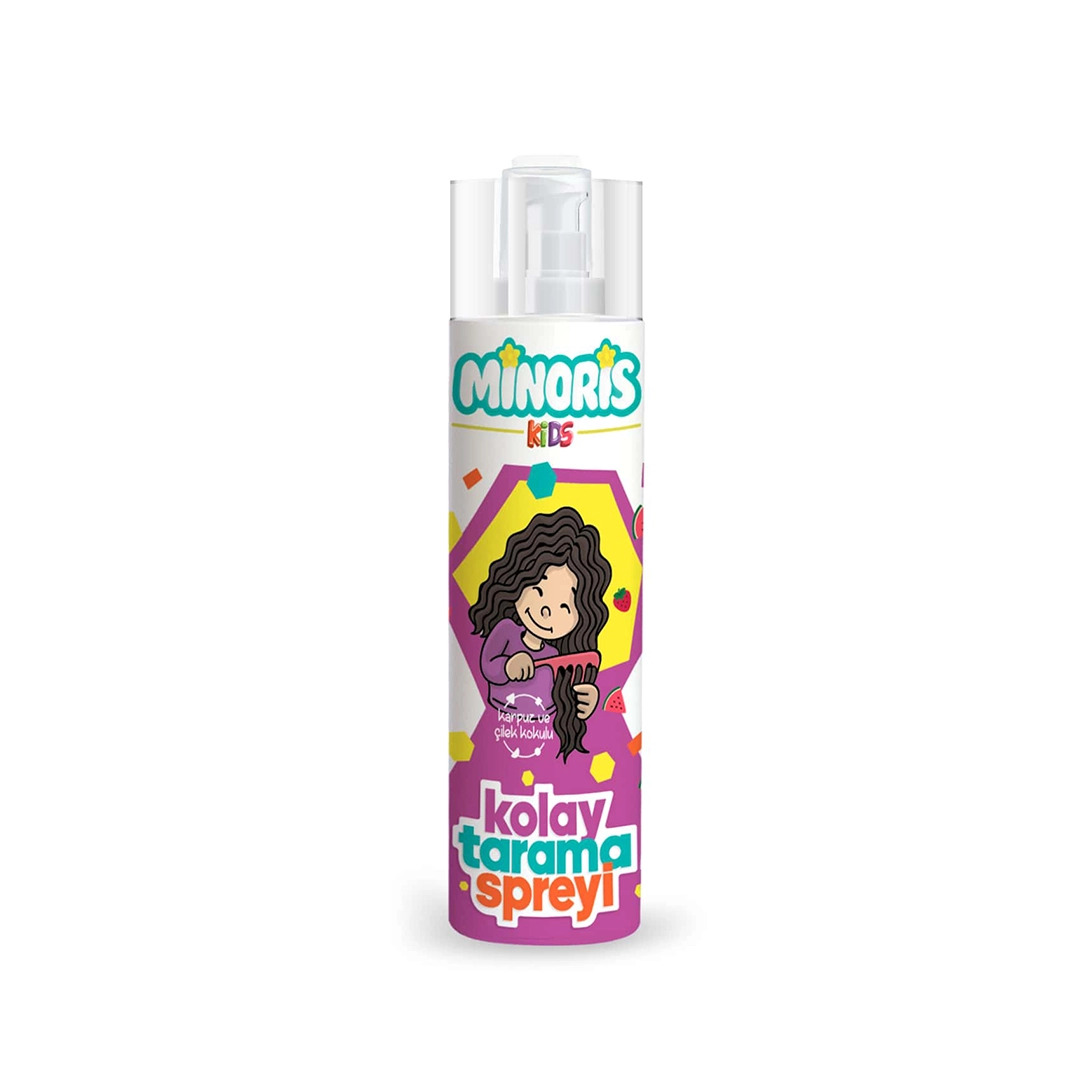 Minoris Kids Organik Kolay Tarama Saç Spreyi 200ml 