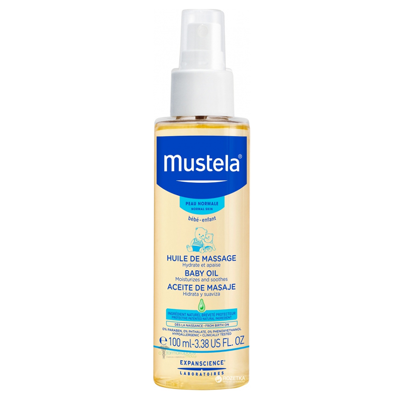 Mustela Massage Oil Bebek Masaj Yağı 100ml 