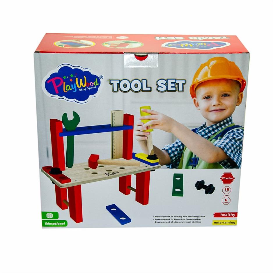 Play Wood Ahşap Tamir Seti 397 
