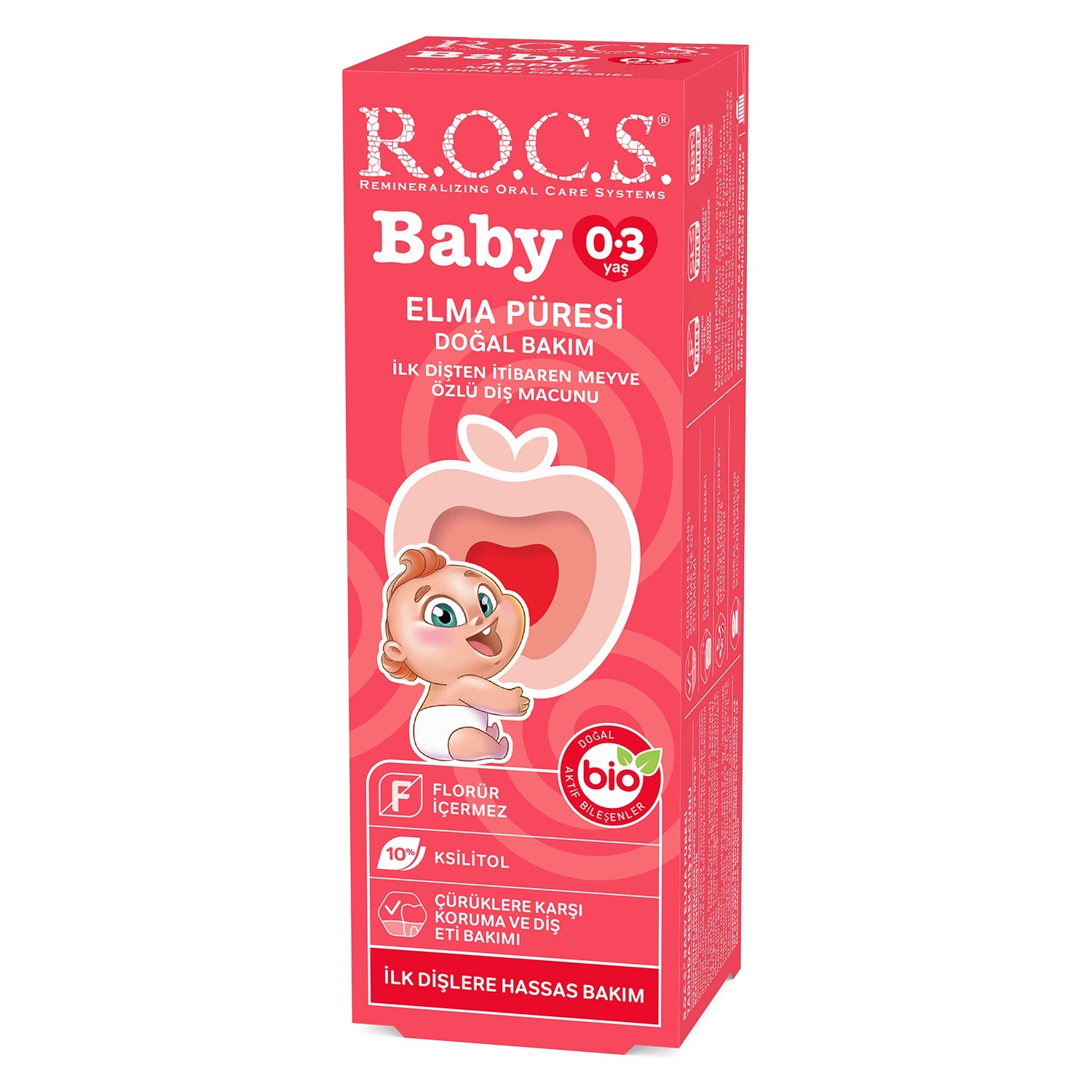 R.O.C.S.Baby Diş Macunu 35ml 0-3 Yaş Elma