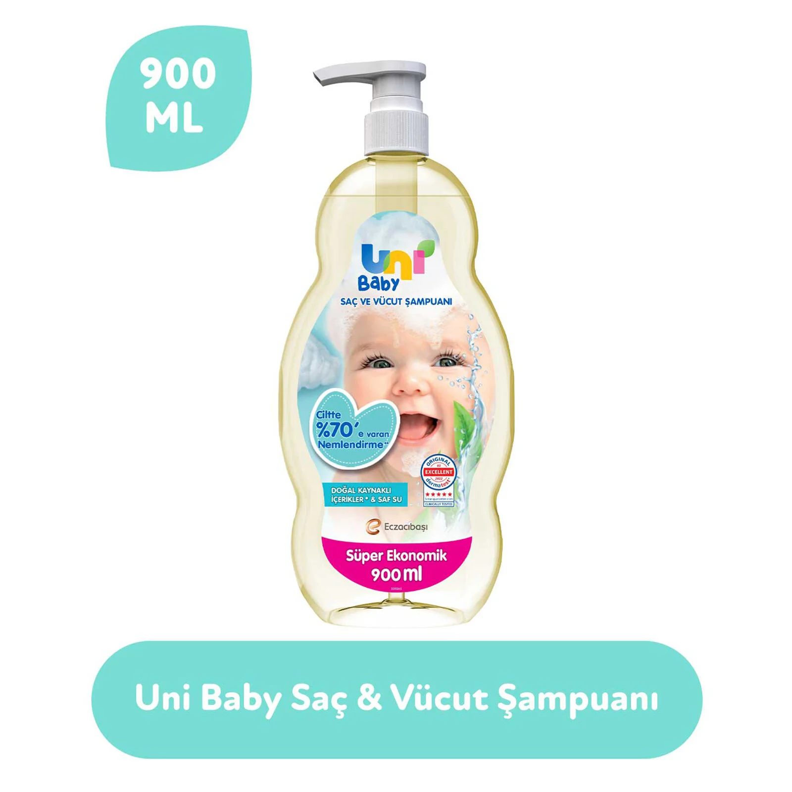 Uni Baby Bebek Şampuanı 900ml 