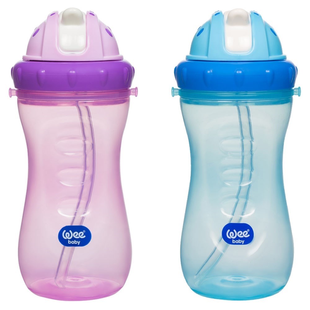 Wee Baby Renkli Pipetli Bardak 340ml 761 