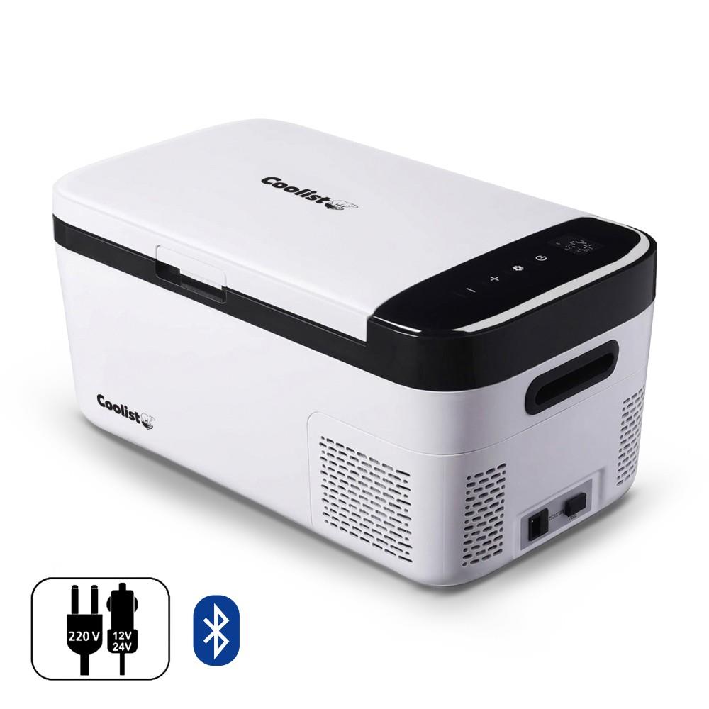 Coolist CLK15B 12/24Volt/ 220Volt 15 Litre Kompresörlü Bluetooth Bağlantılı Oto Buzdolabı