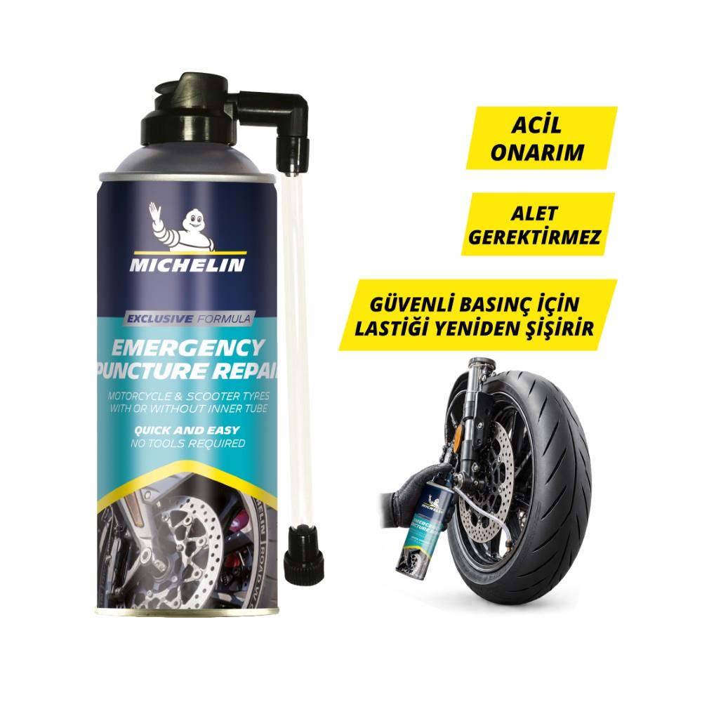 Michelin MC35119 200ml Motosiklet, Scooter Acil Lastik Tamir Spreyi/Köpüğü