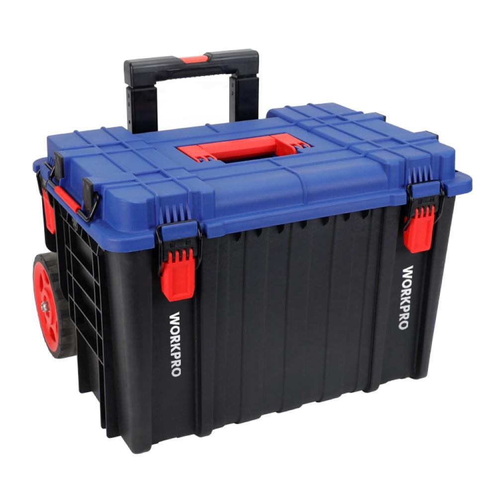 WORKPRO WP283032 54Lt 56x44,2x50cm Tekerlekli Kilitli Profesyonel Takım Çantası