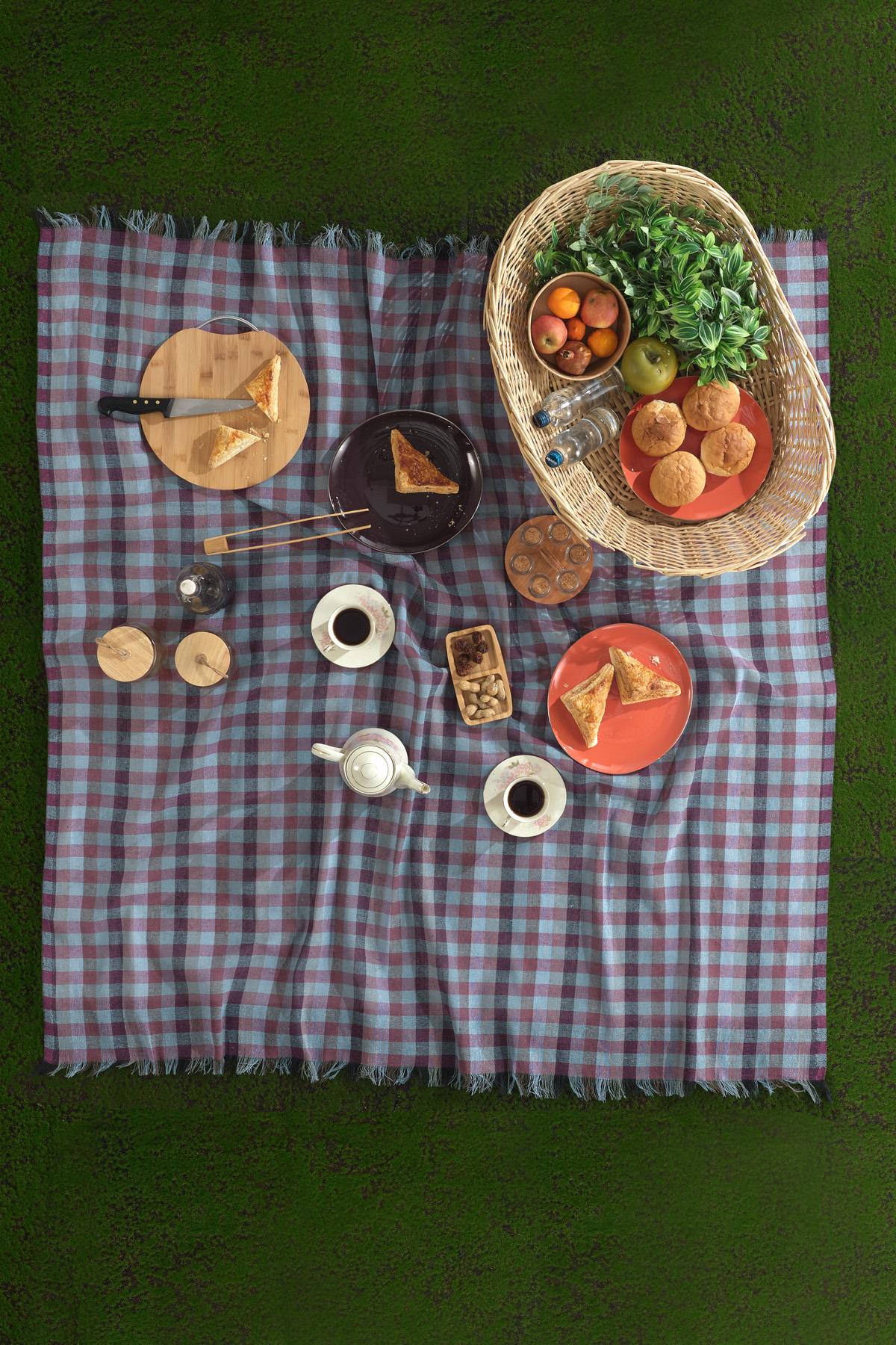 3'lü Piknik Örtüsü & Masa Örtüsü Seti