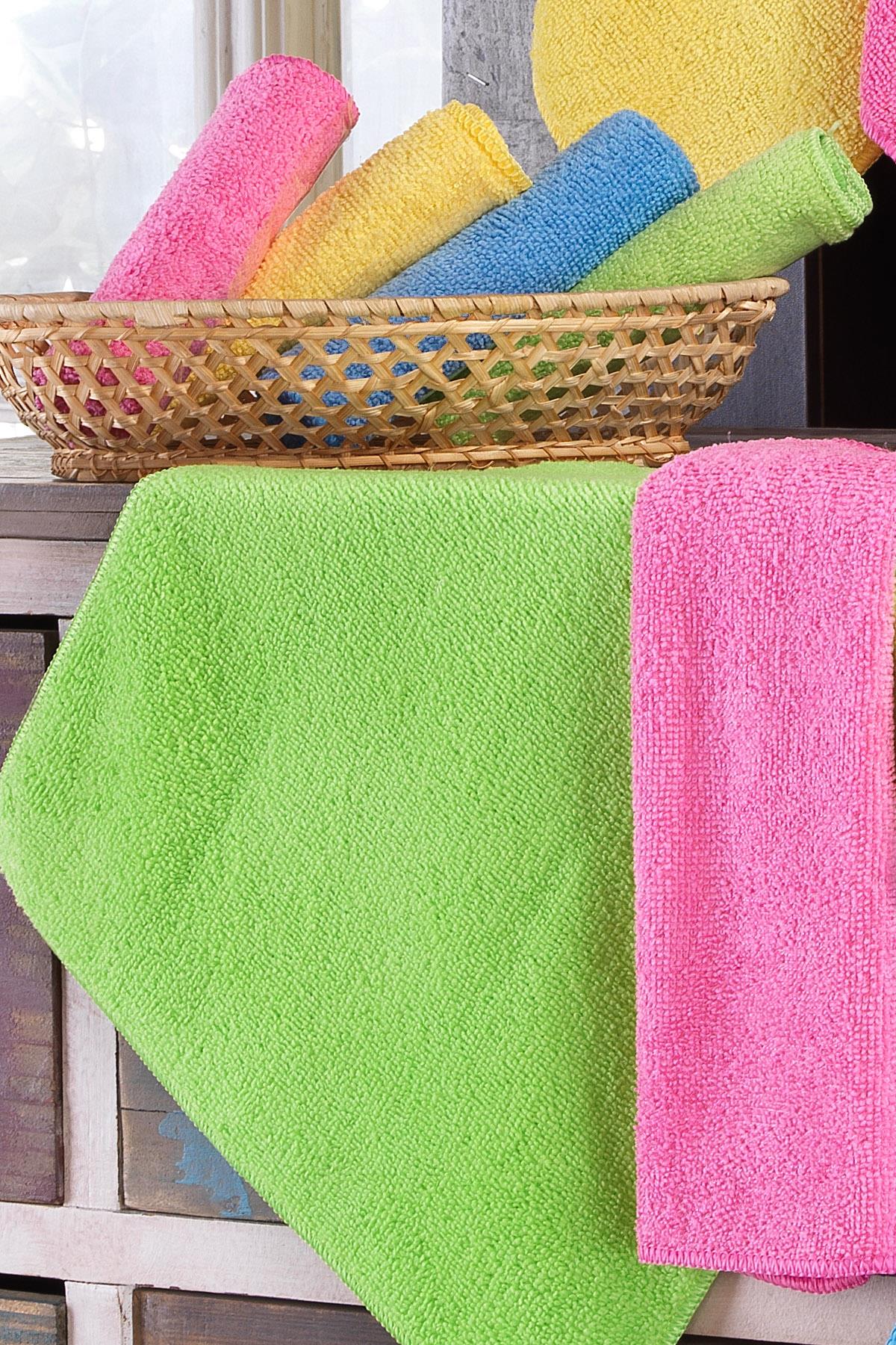 6 Adet Magic Towel Microfiber Havlu Seti